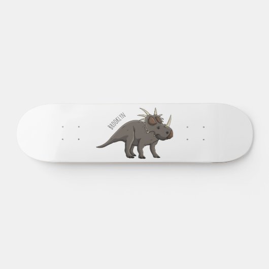 Skateboard Illustration de Styracosaurus (Horz)