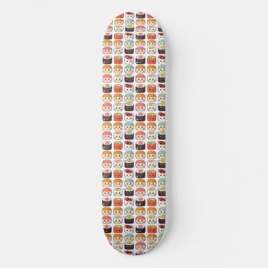 Skateboard Illustration de Sushi (Recto)