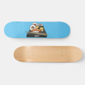 Skateboard Illustration de sushi (Horz)