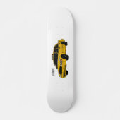 Skateboard Illustration de taxi (Devant)