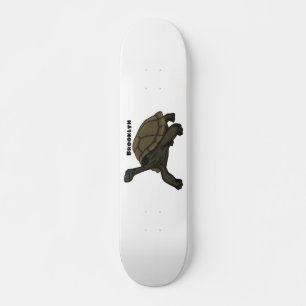 Skateboard Illustration de tortue terrestre des Galapagos