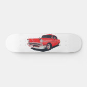 Skateboard Illustration de vecteur de Bel Air de Chevy (Horz)