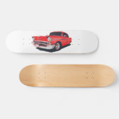 Skateboard Illustration de vecteur de Bel Air de Chevy (Horz)