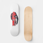 Skateboard Illustration de vecteur de Bel Air de Chevy (Recto)