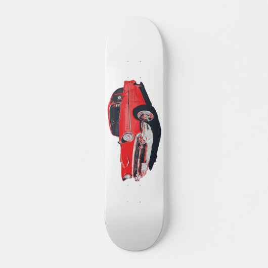 Skateboard Illustration de vecteur de Bel Air de Chevy (Devant)
