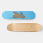 Skateboard Illustration de Walrus (Horz)