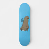 Skateboard Illustration de Walrus (Devant)