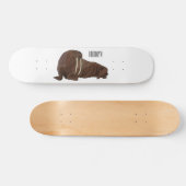 Skateboard Illustration de Walrus (Horz)