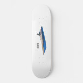 Skateboard Illustration de yacht (Recto)