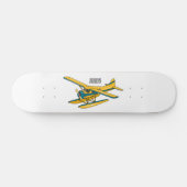 Skateboard Illustration d'hydravion (Horz)