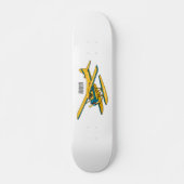 Skateboard Illustration d'hydravion (Devant)