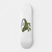 Skateboard Illustration d'Iguana (Devant)