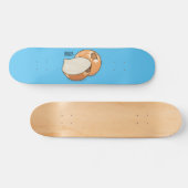 Skateboard Illustration d'oignon (Horz)