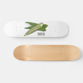Skateboard Illustration d'Okra (Horz)