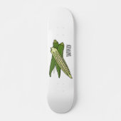 Skateboard Illustration d'Okra (Devant)