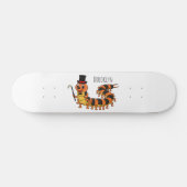 Skateboard Illustration drôle de dessin animé centipede (Horz)