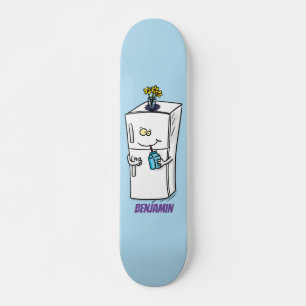 Skateboard Illustration drôle de réfrigérateur
