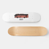 Skateboard Illustration du bus (Horz)