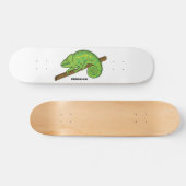 Skateboard Illustration du caméléon de la parson (Horz)