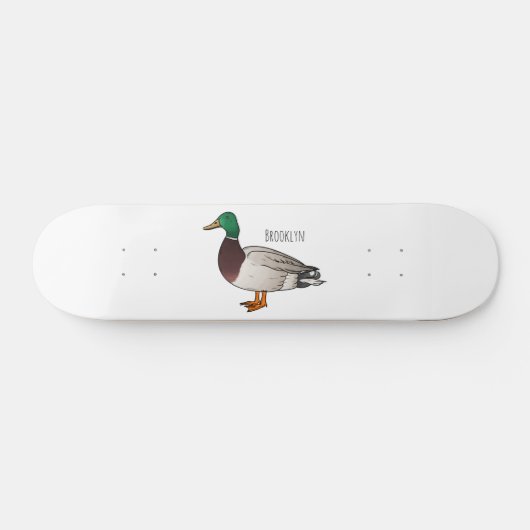 Skateboard Illustration du canard de Majard (Horz)