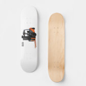 Skateboard Illustration du chariot élévateur (Recto)