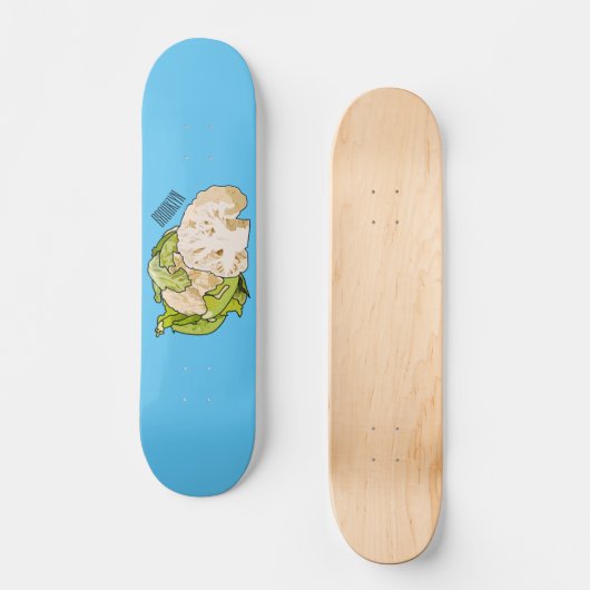 Skateboard Illustration du chou-fleur (Recto)