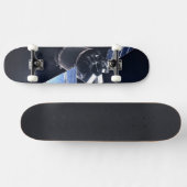 Skateboard Illustration Du Dragon Xl Spacecraft. (Horz)