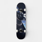 Skateboard Illustration Du Dragon Xl Spacecraft. (Recto)