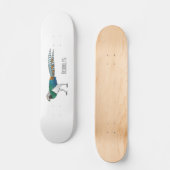 Skateboard Illustration du faisan de Lady Amherst (Recto)