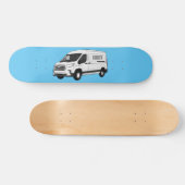 Skateboard Illustration du fourgon de livraison (Horz)