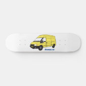 Skateboard Illustration du fourgonnette de livraison (Horz)