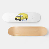 Skateboard Illustration du fourgonnette de livraison (Horz)