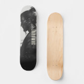 Skateboard Illustration du guerrier samouraï (Recto)