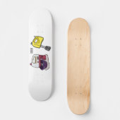 Skateboard Illustration du mixer (Recto)