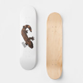 Skateboard Illustration du monstre Gila (Recto)