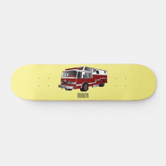 Skateboard Illustration du moteur à incendie (Horz)