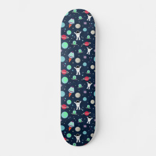 Skateboard Illustration du Motif spatial