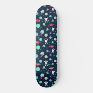 Skateboard Illustration du Motif spatial