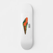 Skateboard Illustration du train à balles (Devant)