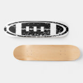 Skateboard Illustration du vecteur d'icône de football (Horz)