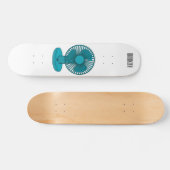 Skateboard Illustration du ventilateur (Horz)