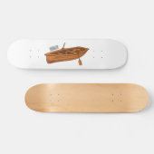 Skateboard Illustration d'un bateau à roues (Horz)