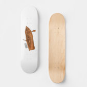 Skateboard Illustration d'un bateau à roues (Recto)