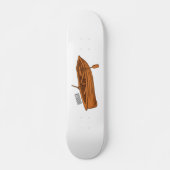 Skateboard Illustration d'un bateau à roues (Devant)