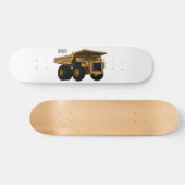 Skateboard Illustration d'un camion à grande échelle (Horz)
