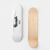 Skateboard Illustration d'un hélicoptère de l'armée de Chinoo (Recto)