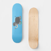 Skateboard Illustration d'un mammouth laineux mou (Recto)