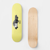 Skateboard Illustration d'une voiture de police (Recto)