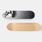 Skateboard illustration dynamique de cheval (Horz)