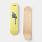 Skateboard Illustration marmoset commune (Recto)